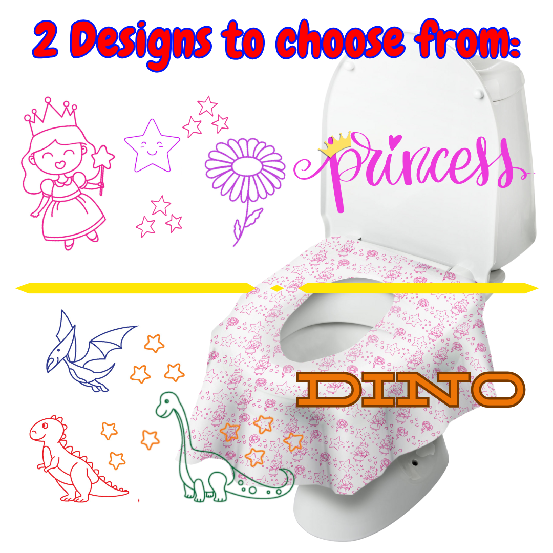 Cadily Toddler Toilet Seat Covers – Disposable, Waterproof & Public Po