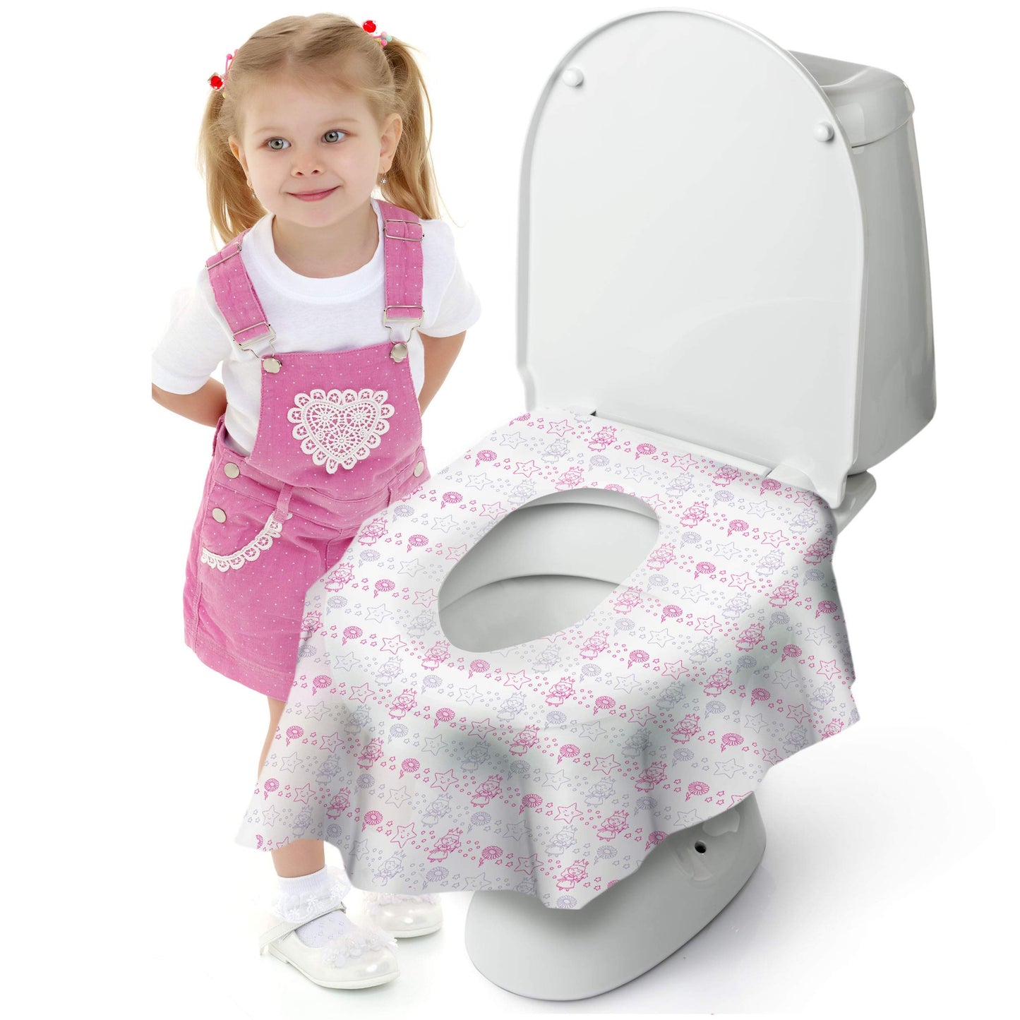 Cadily Toddler Toilet Seat Covers – Disposable, Waterproof & Public Potty Protection On the Go