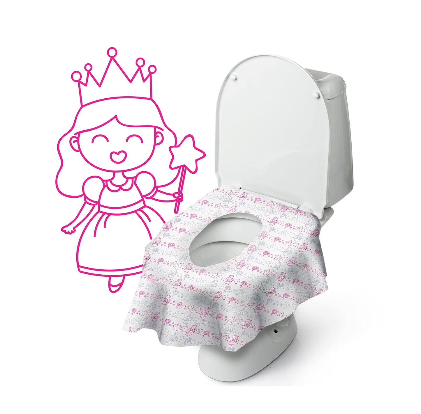 Cadily Toddler Toilet Seat Covers – Disposable, Waterproof & Public Potty Protection On the Go