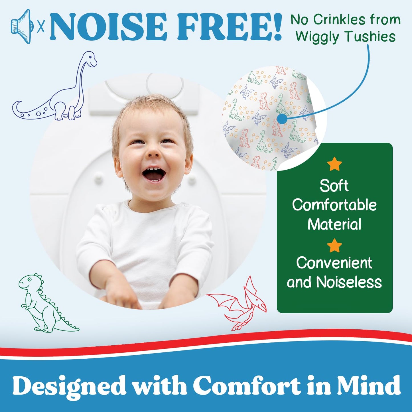 Cadily Toddler Toilet Seat Covers – Disposable, Waterproof & Public Potty Protection On the Go